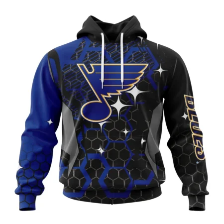 NHL St. Louis Blues, Specialized Design With Motocross Syle ,QTNHL080524A3377