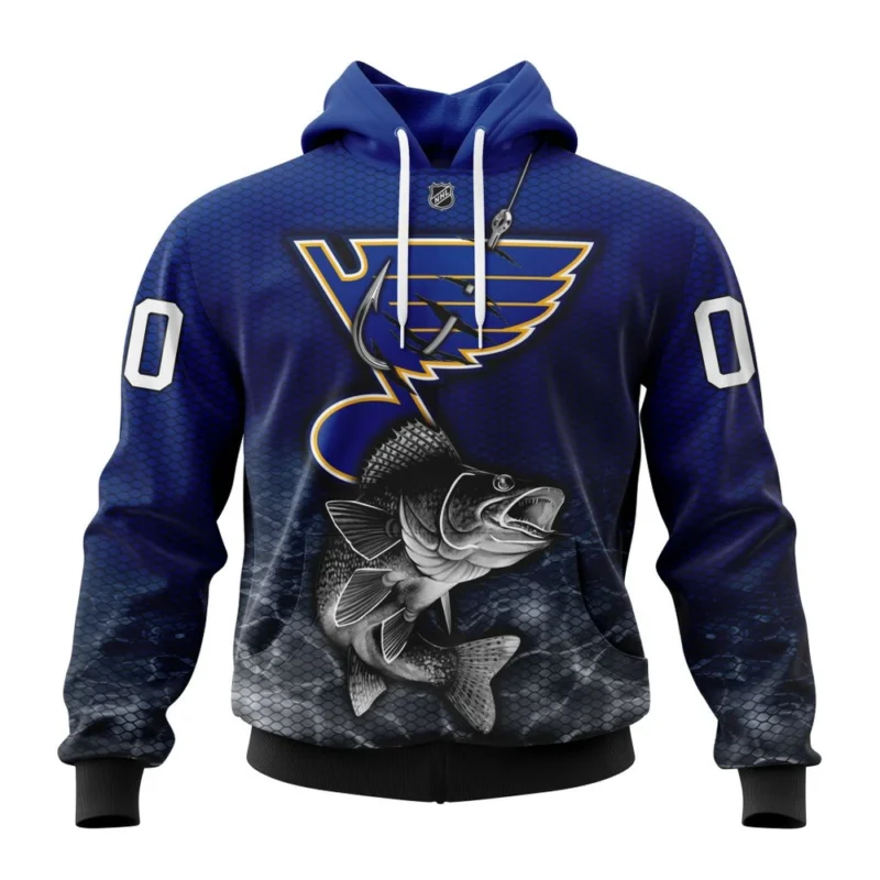 NHL St Louis Blues, Specialized Fishing Style,QTNHL080524A3986