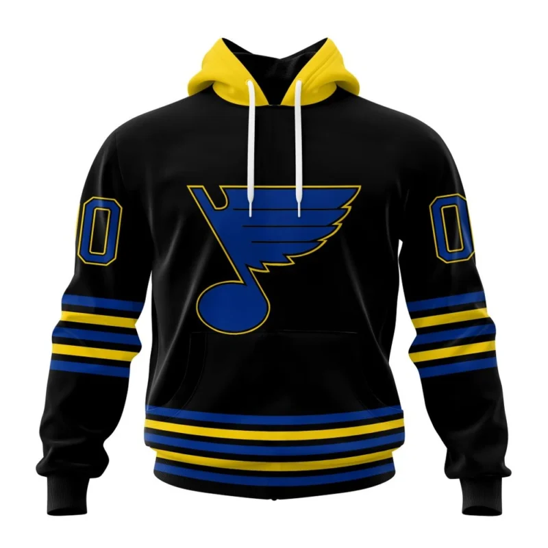 NHL St. Louis Blues Special Blackout Design,QTNHL080524A589