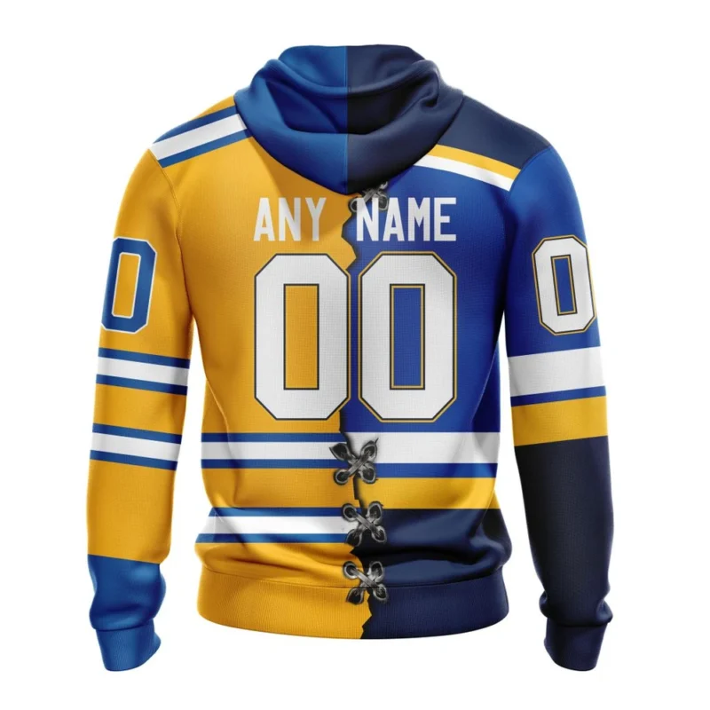 NHL St. Louis Blues Special Home Mix Reverse Retro Personalized Kits,QTNHL080524A923