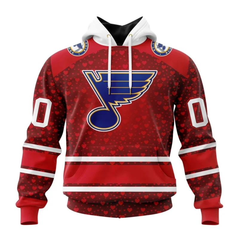 NHL St. Louis Blues Special Gift For Valentines Day,QTNHL080524A986