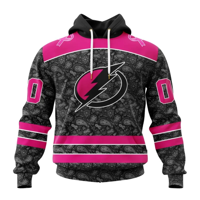 NHL Tampa Bay Lightning Special Pink In The Rink Fight Breast Cancer,QTNHL080524A2075