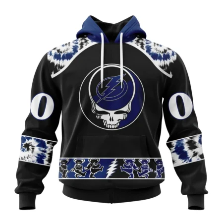 NHL Tampa Bay Lightning Special Grateful Dead Design,QTNHL080524A2194