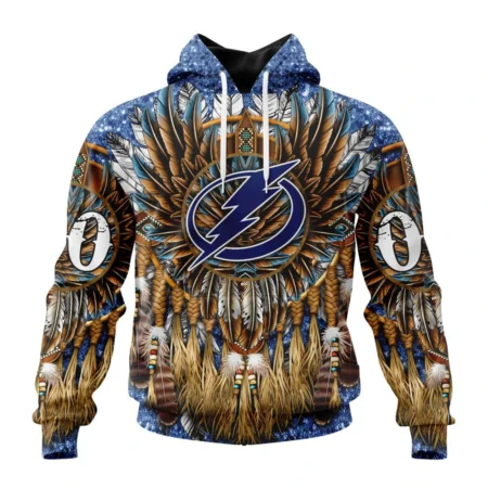 NHL Tampa Bay Lightning Special Native Costume Design,QTNHL080524A2730