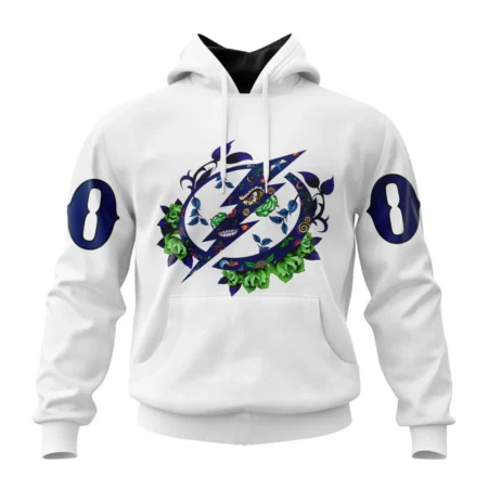 NHL Tampa Bay Lightning, Specialized Unisex Kits Dia De Muertos,QTNHL080524A2848