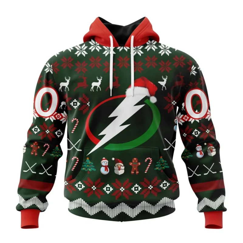 NHL Tampa Bay Lightning, Specialized Unisex Christmas Is Coming,QTNHL080524A2928