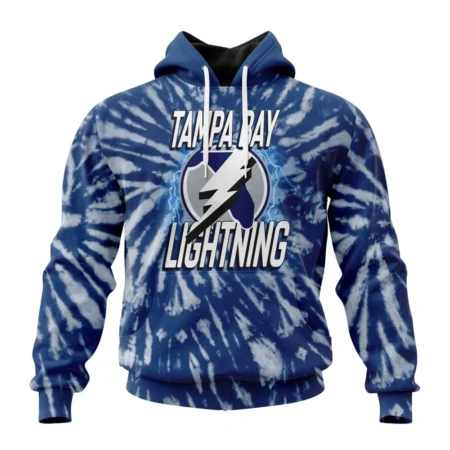 NHL Tampa Bay Lightning Special Retro Vintage Tie Dye,QTNHL080524A3061