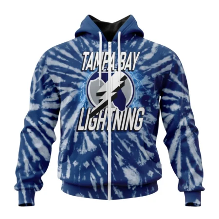 NHL Tampa Bay Lightning Special Retro Vintage Tie Dye,QTNHL 080524B3061