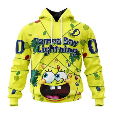 Tampa Bay Lightning, Specialized Jersey With Spongebob ,QTNHL080524A3252