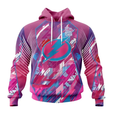 NHL Tampa Bay Lightning, Specialized Design I Pink I Can, Fearless Again Breast Cancer,QTNHL080524A3555