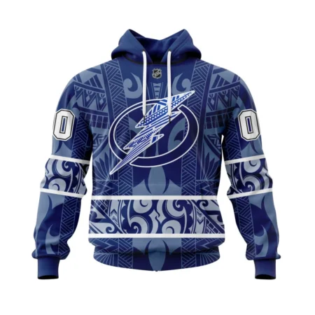 Tampa Bay Lightning, Specialized Native With Samoa Culture ,QTNHL080524A3905