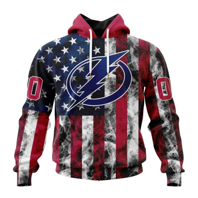 NHL Tampa Bay Lightning Special Design For Independence Day The Fourth Of July,QTNHL080524A478