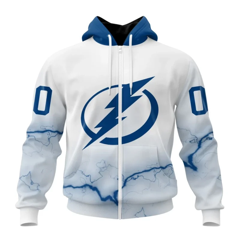 NHL Personalized Name And Number, Tampa Bay Lightning Special Whiteout Design,QTNHL Personalized Name And Number,080524B556