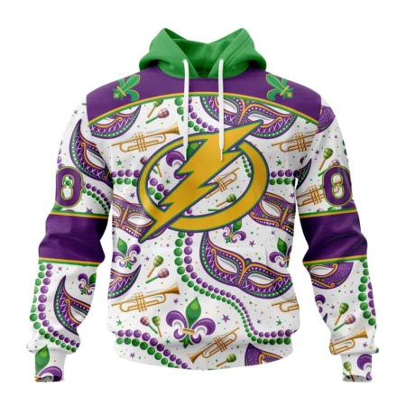 NHL Tampa Bay Lightning Special Mardi Gras Design,QTNHL080524A728