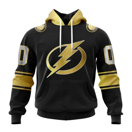 NHL Tampa Bay Lightning Special Black And Gold Design,QTNHL080524A760