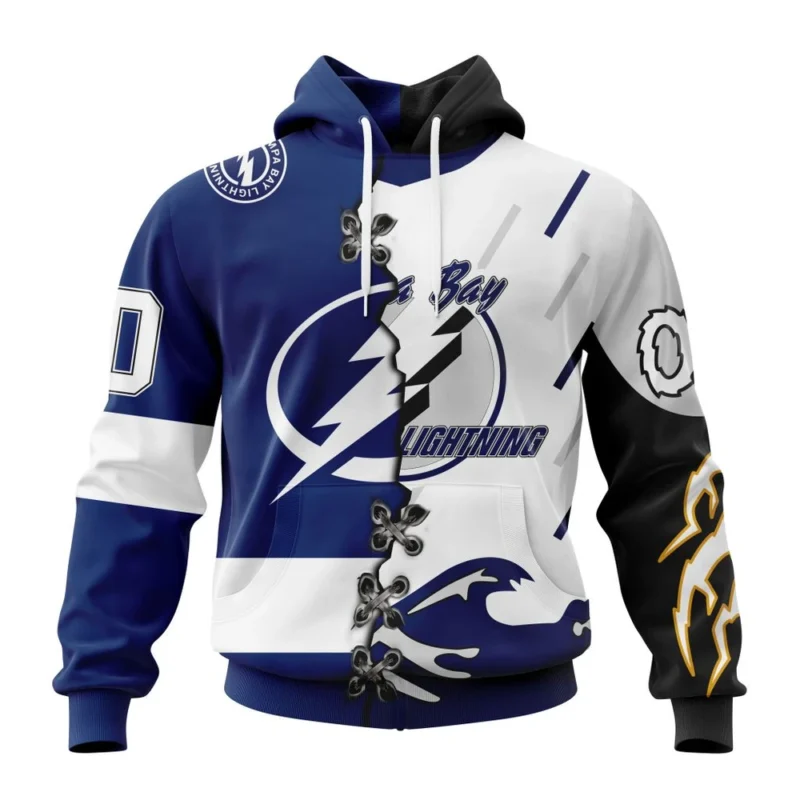 NHL Tampa Bay Lightning Special Home Mix Reverse Retro Personalized Kits,QTNHL080524A922