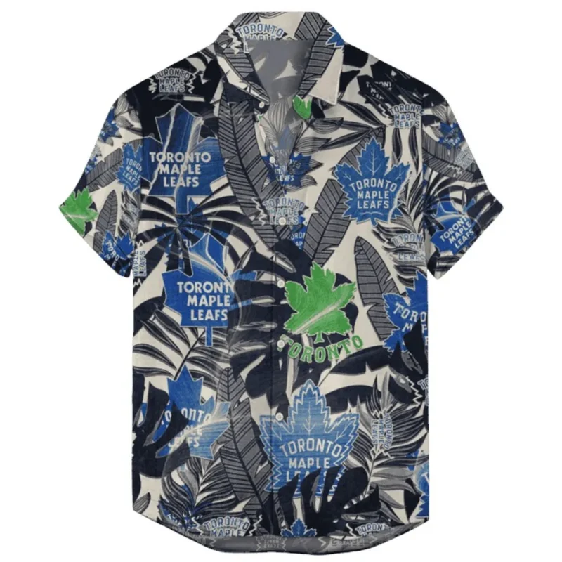 Toronto Maple Leafs  Vintage Style National Hockey League Hawaiian Shirt All Over Prints QTHW2310724A30