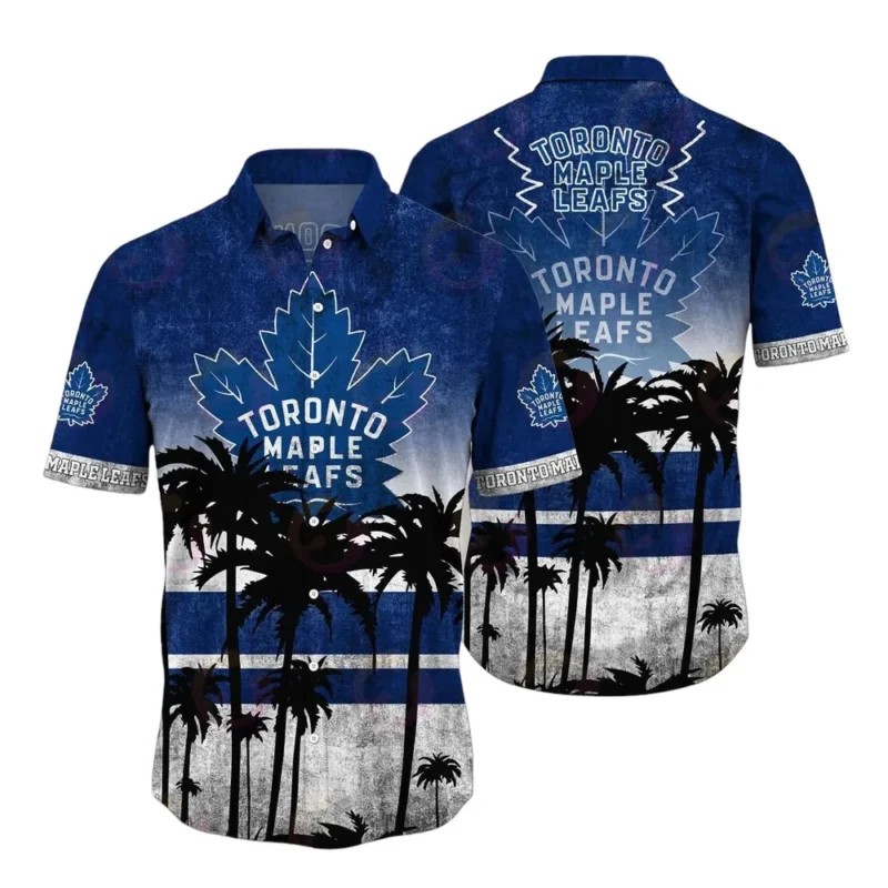 Toronto Maple Leafs  Summer Style National Hockey League Hawaiian Shirt All Over Prints QTHW310724A8