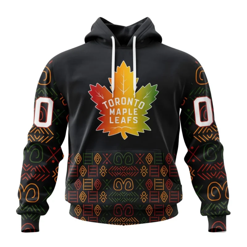 NHL Toronto Maple Leafs Special Design For Black History Month,QTNHL080524A1047