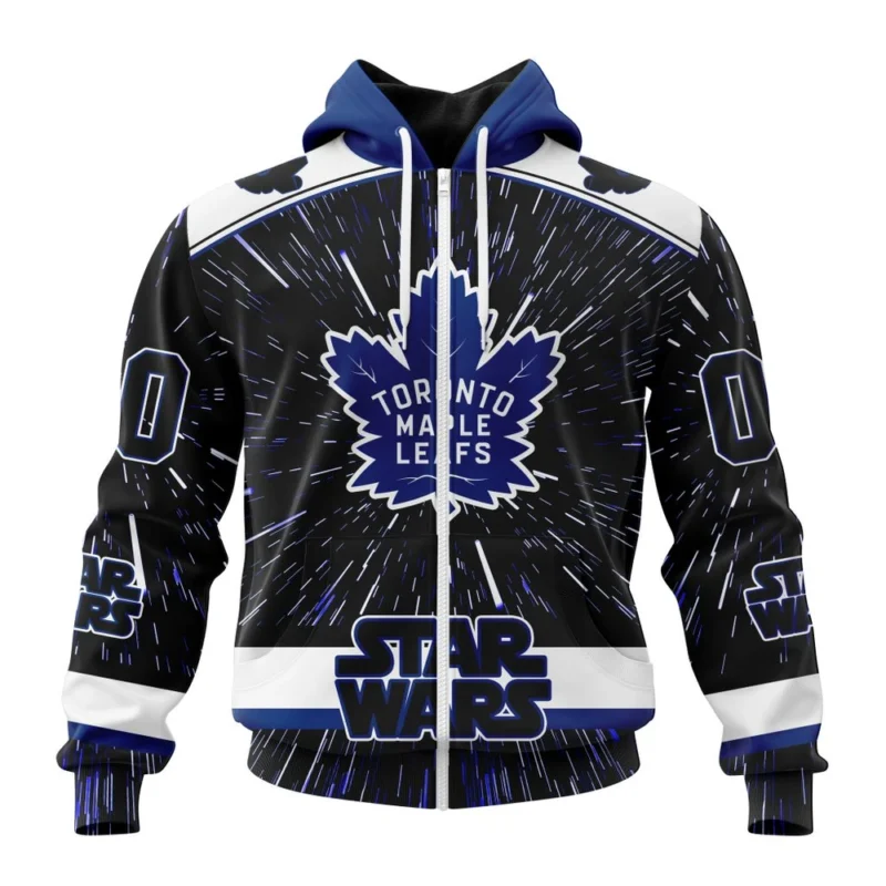 NHL Personalized Name And Number, Toronto Maple Leafs Special Star Wars Design,QTNHL Personalized Name And Number,080524B1111