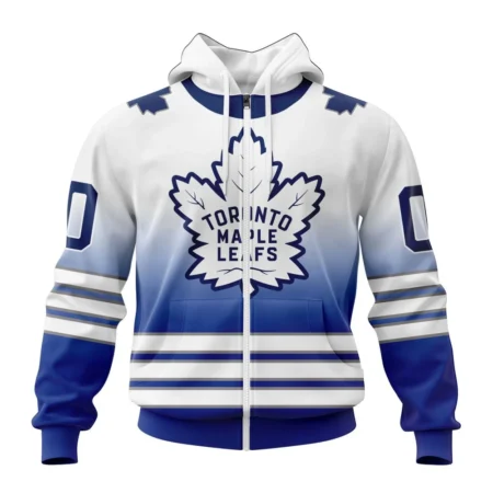 NHL Personalized Name And Number, Toronto Maple Leafs Personalize Gradient Series Concept,QTNHL Personalized Name And Number,080524B1338