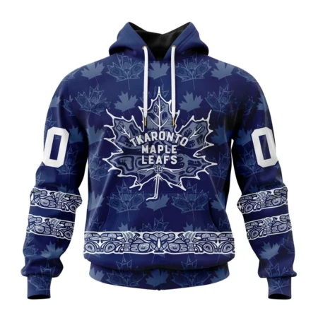 NHL Toronto Maple Leafs Special Design With Native Pattern,QTNHL080524A1361