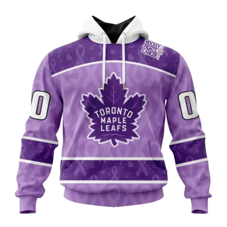 NHL Toronto Maple Leafs New Lavender Hockey Fight Cancer,QTNHL080524A1473