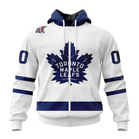 NHL Personalized Name And Number, Toronto Maple Leafs Personalized  Away Kits,QTNHL Personalized Name And Number,080524B1535