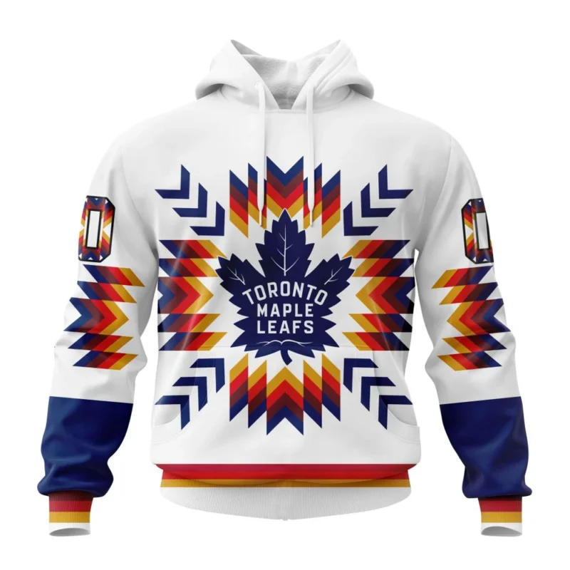 NHL Toronto Maple Leafs Special Design With Native Pattern,QTNHL080524A1570