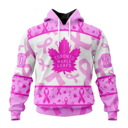 NHL Toronto Maple Leafs Special Pink October Breast Cancer Awareness Month,QTNHL080524A1854