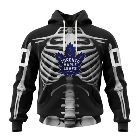 NHL Toronto Maple Leafs Special Skeleton Costume For Halloween,QTNHL080524A2016