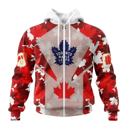 Toronto Maple Leafs, Special Concept For Canada Day,QTNHL Personalized Name And Number,080524B2139