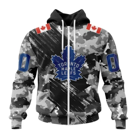 NHL Personalized Name And Number, Toronto Maple Leafs Special Camo Armed Forces Design,QTNHL Personalized Name And Number,080524B2166