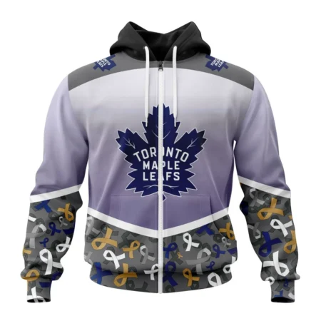 NHL Toronto Maple Leafs, Specialized Sport Fights Again All Cancer ,QTNHL 080524B3347