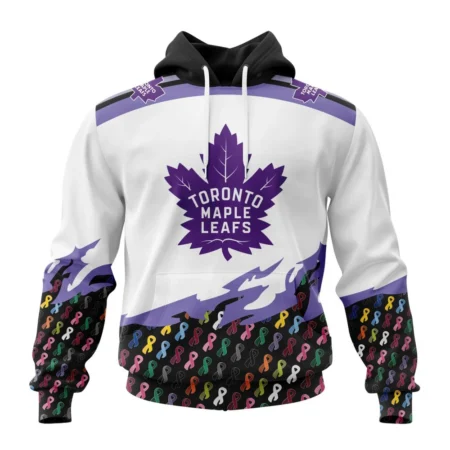 NHL Toronto Maple Leafs, Specialized Kits In October We Stand Together We Can Beat Cancer,QTNHL080524A3404