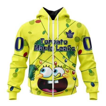 Toronto Maple Leafs Specialized Jersey With Spongebob ,QTNHL Personalized Name And Number,080524B369