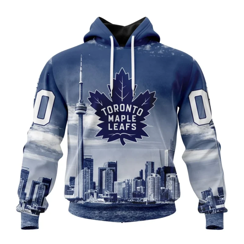 NHL Toronto Maple Leafs Special Design With Cn Tower,QTNHL080524A4071