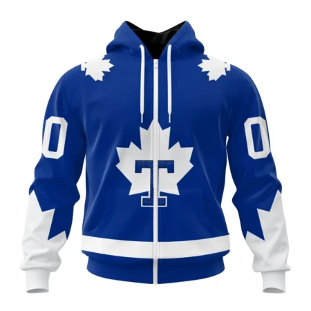 NHL Personalized Name And Number, Toronto Maple Leafs Special Two-Tone Design,QTNHL Personalized Name And Number,080524B445