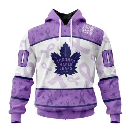 NHL Toronto Maple Leafs Special Lavender Fight Cancer,QTNHL080524A51