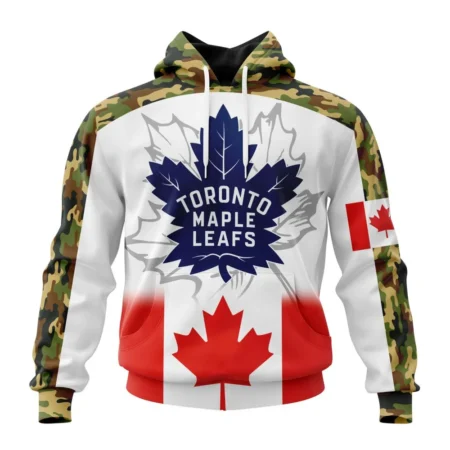 NHL Toronto Maple Leafs, Specialized Design With Our Canada Flag,QTNHL080524A55