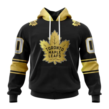 NHL Toronto Maple Leafs Special Black And Gold Design,QTNHL080524A759