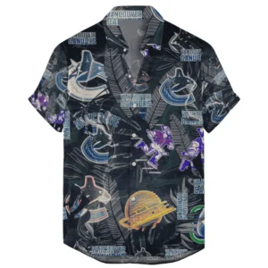 Vancouver Canucks  Vintage Style National Hockey League Hawaiian Shirt All Over Prints QTHW2310724A29