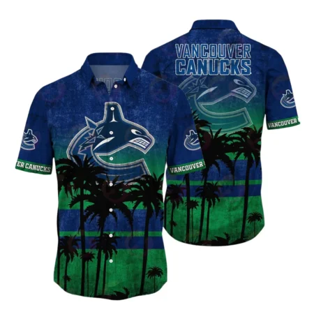 Vancouver Canucks  Summer Style National Hockey League Hawaiian Shirt All Over Prints QTHW310724A16