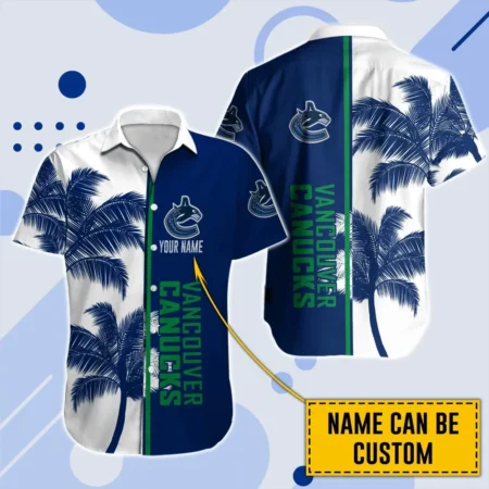 Vancouver Canucks  Tropical Style Mix Color National Hockey League Hawaiian Shirt All Over Prints QTHWQ310724A34