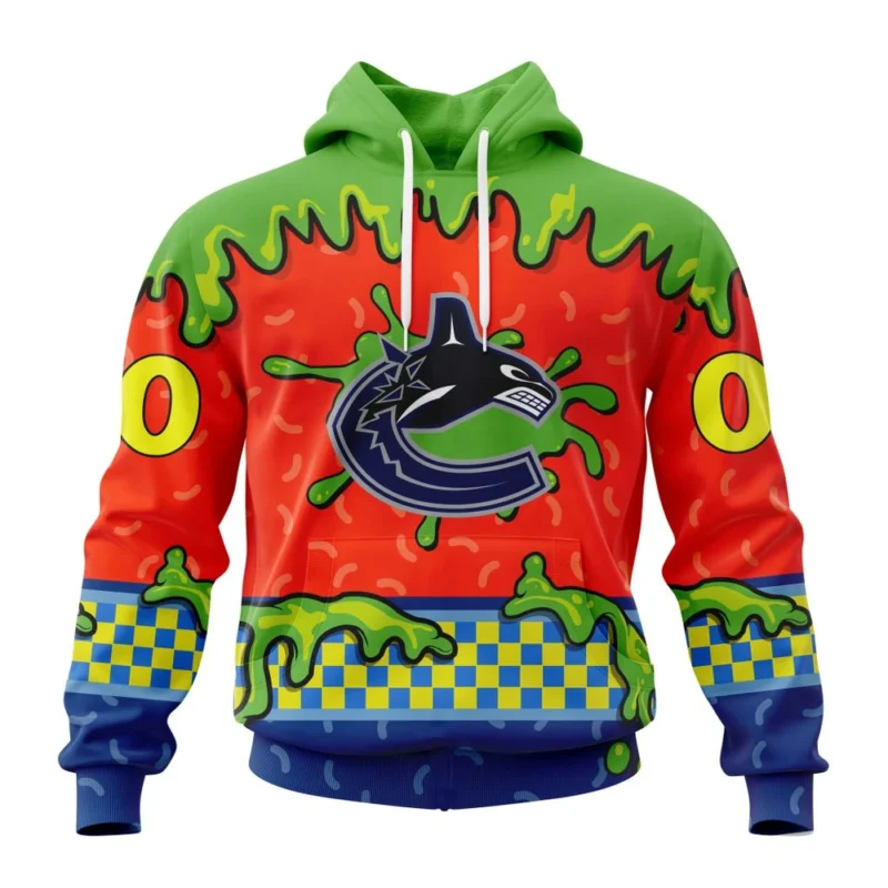 NHL Vancouver Canucks Special Nickelodeon Design,QTNHL080524A1169