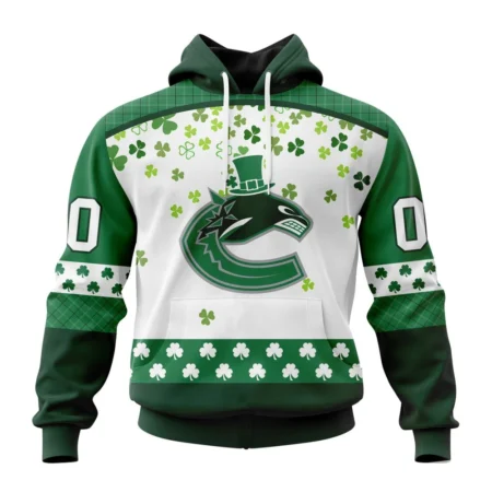 NHL Vancouver Canucks Special Design For St. Patrick Day,QTNHL080524A1233