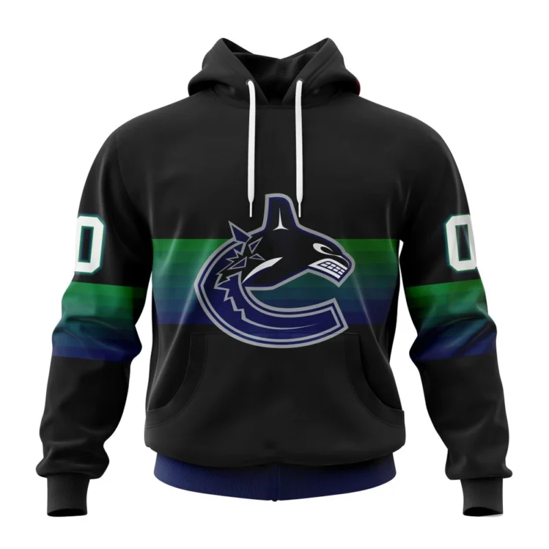 NHL Vancouver Canucks Special Black And Gradient Design,QTNHL080524A1397