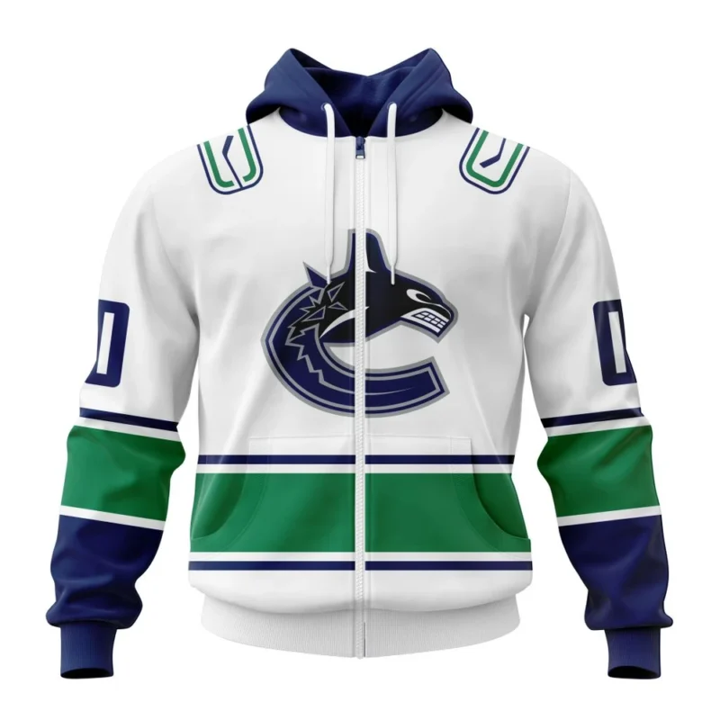 NHL Personalized Name And Number, Vancouver Canucks Personalized  Away Kits,QTNHL Personalized Name And Number,080524B1534