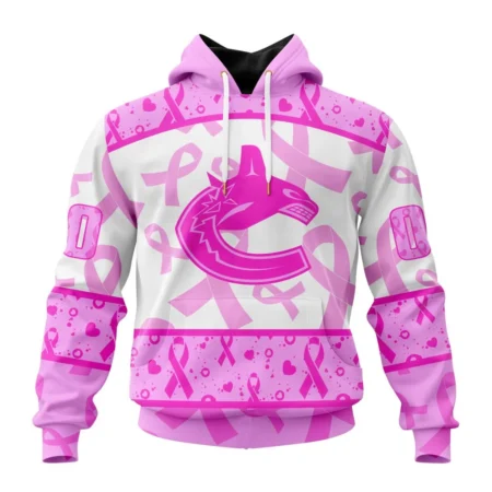 NHL Vancouver Canucks Special Pink October Breast Cancer Awareness Month,QTNHL080524A1853