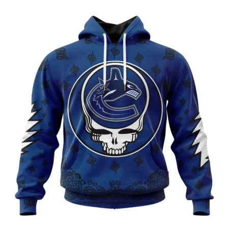 NHL Vancouver Canucks Special Grateful Dead Design,QTNHL080524A1901